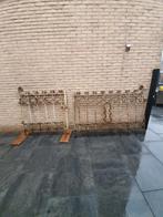 antieke smeedijzeren tuinpoort, Tuin en Terras, Tuinhekken en Hekwerk, Ophalen of Verzenden, Gebruikt, IJzer, Sierhekwerk