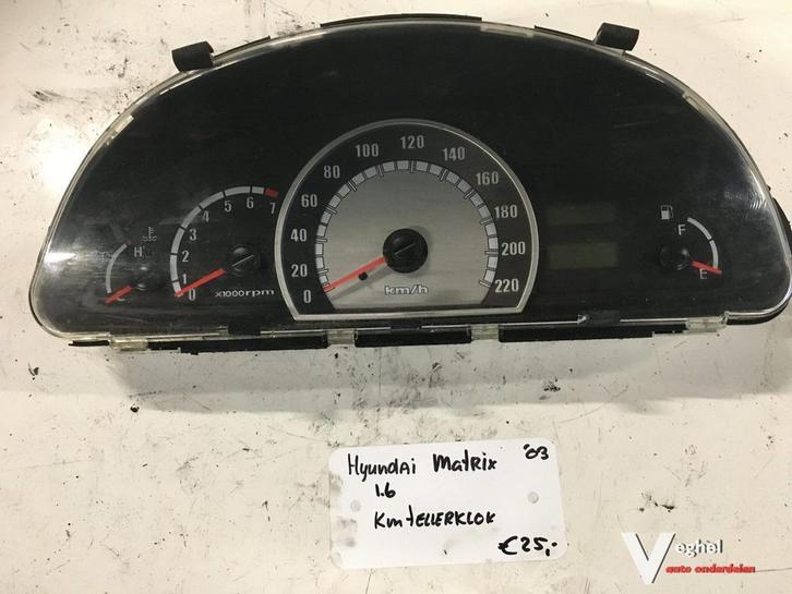 Hyundai Matrix  1.6 2003 Km Tellerklok, Auto-onderdelen, Dashboard en Schakelaars, Gebruikt, Ophalen of Verzenden