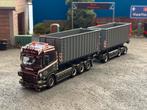 Tekno nielsen scania container auto, Hobby en Vrije tijd, Modelauto's | 1:50, Ophalen of Verzenden, Nieuw