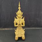 Thaise Tempelwachter – Man in Verguld Brons (58cm), Ophalen of Verzenden