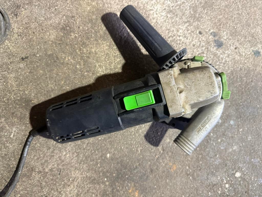 Bijna gratis Festo Beton Haakse Slijpmachine - Gebruikt, Ophalen of Verzenden, Gebruikt, 700 tot 1000 watt, Haakse handslijpmachine