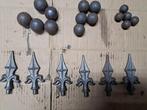smeedijzeren onderdelen voor sier hekwerk, Tuin en Terras, Tuinhekken en Hekwerk, Ophalen of Verzenden, Nieuw, IJzer, Sierhekwerk