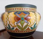 Bloempot Gouda Plateel antiek, Ophalen