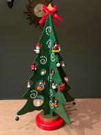 Gave vintage houten kerstboom, Diversen, Kerst, Ophalen of Verzenden, Gebruikt