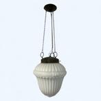 Art deco /Jugenstill hanglamp opaline glas 1920-1930, Ophalen