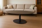 Design salontafel Metaform Orfis - keramiek staal - 140x70, Huis en Inrichting, Tafels | Salontafels, Ophalen, Zo goed als nieuw