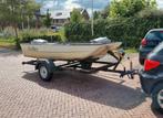Visboot met trailer – leuk klusproject!, Watersport en Boten, Bootonderdelen, Ophalen of Verzenden, Gebruikt, Overige typen