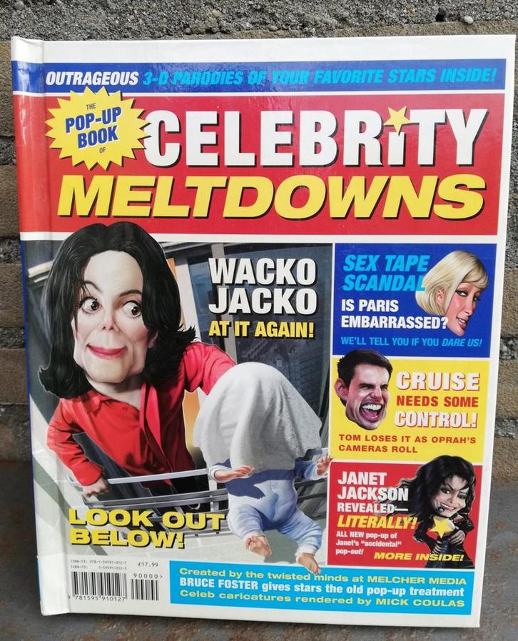 POP-ART BOOK of celebrity meltdown. 2006., Verzamelen, Muziek, Artiesten en Beroemdheden, Zo goed als nieuw, Boek, Tijdschrift of Artikel