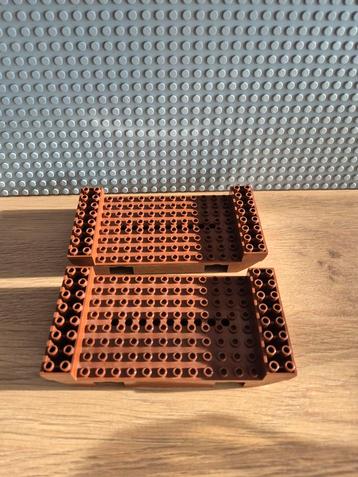 Lego Onderdeel 2560 - 2x scheepsromp beschikbaar voor biedingen