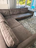 Loungebank leer 6 persoons, Huis en Inrichting, Ophalen, Zo goed als nieuw, Leer