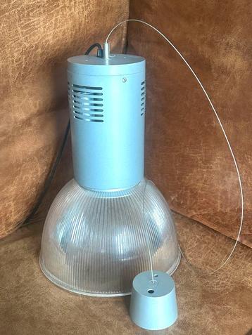 Hoffmeister industriële hanglamp ribbelglas 186cm G12 150W beschikbaar voor biedingen