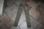 Norfy jeans coating stretch skinny broek mt 34/XS OPRUIMING, Kleding | Dames, Broeken en Pantalons, Nieuw, Groen, Lang, Maat 34 (XS) of kleiner