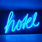 HOTEL NEONRECLAME  NEON BUIS VERLICHTING, Ophalen, Zo goed als nieuw, Neon Lamp