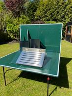 Afzuigkap met rvs omkasting breed 90cm, Ophalen, Gebruikt, Wandschouwkap, Vrijstaand