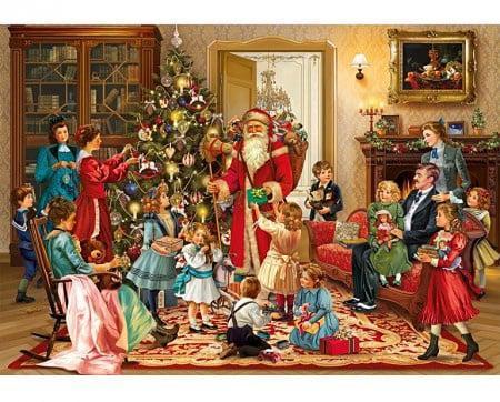 Wentworth - Victorian Christmas - 40 stukjes, Hobby en Vrije tijd, Denksport en Puzzels, Nieuw, Legpuzzel, Minder dan 500 stukjes