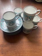 Wedgwood FLORENTINE TURQUOISE, Huis en Inrichting, Keuken | Servies, Ophalen of Verzenden, Zo goed als nieuw, Wedgwood, Kop(pen) en/of Schotel(s)