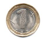 Bulgarije 1 lev 2002 (2), Postzegels en Munten, Munten | Europa | Niet-Euromunten, Ophalen of Verzenden, Overige landen
