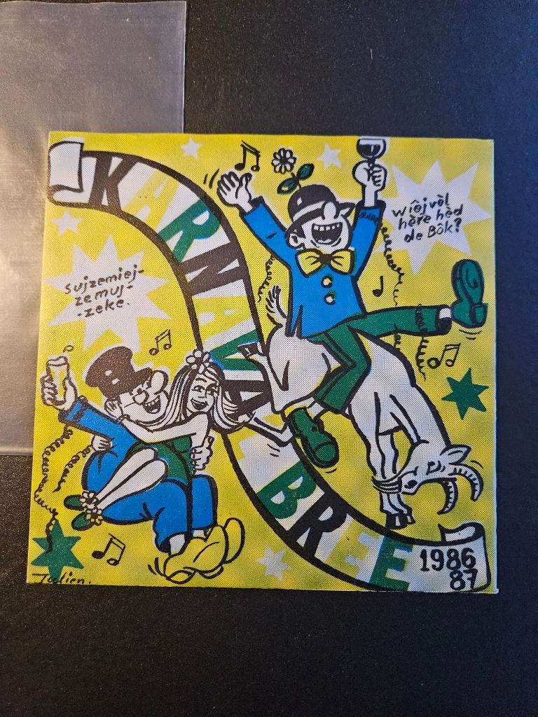 Karnaval Bree 1986-1987, Gebruikt, 7 inch, Single, Ophalen of Verzenden
