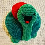 Gehaakte Mine Turtle Schildpad - 15cm, Ophalen of Verzenden, Nieuw, Overige typen