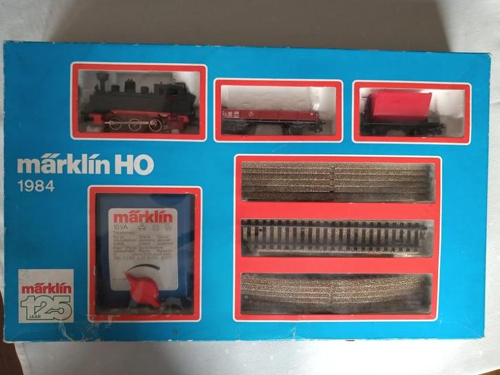 Märklin starterset 125 jaar in ovp, Hobby en Vrije tijd, Modeltreinen | H0, Gebruikt, Treinset, Wisselstroom, Märklin, Analoog