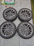 18 inch Audi A6 velgen met winterbanden, Auto-onderdelen, Ophalen, 18 inch, Gebruikt, Banden en Velgen