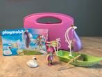Playmobil Fee met Boot en Zwaan inclusief koffertje, Ophalen of Verzenden, Gebruikt, Complete set
