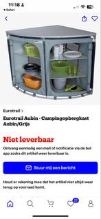 Eurotrail Camping Hoekkast - Ideaal voor de Camping!, Ophalen of Verzenden, Zo goed als nieuw, Campingkast