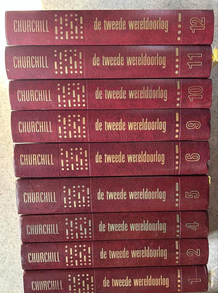 Churchill - De Tweede Wereldoorlog (Complete Serie), Boeken, Oorlog en Militair, Gelezen, Algemeen, Tweede Wereldoorlog, Ophalen of Verzenden