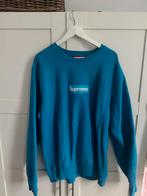 Supreme box logo cotton blue (FW18), Kleding | Heren, Truien en Vesten, Ophalen of Verzenden