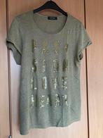 Dames t-shirt Mos Mosh mt L 100% linnen groen, Ophalen of Verzenden, Zo goed als nieuw, Korte mouw