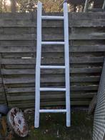 Deco ladder handdoeken rek tijdschriften rek, Huis en Inrichting, Ophalen of Verzenden, Gebruikt