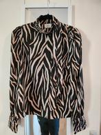 Zebra blouse van Gestuz maat 36 zsS, Zwart, Ophalen of Verzenden, Zo goed als nieuw, Gestuz