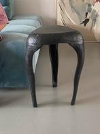 Bijzettafeltje gietijzer H&M home zwart, Overige materialen, Minder dan 55 cm, Nieuw, Overige vormen