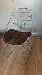 Design stoel metaal chroom, Huis en Inrichting, Stoelen, Ophalen, Gebruikt, Overige kleuren, Design