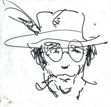 6 x Artworks door Eric Clapton tekeningen 1969 Cream beschikbaar voor biedingen