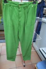 Broek nieuw groen geribd Essentiel mt 38 (28), Maat 38/40 (M), Nieuw, Ophalen of Verzenden, Lang