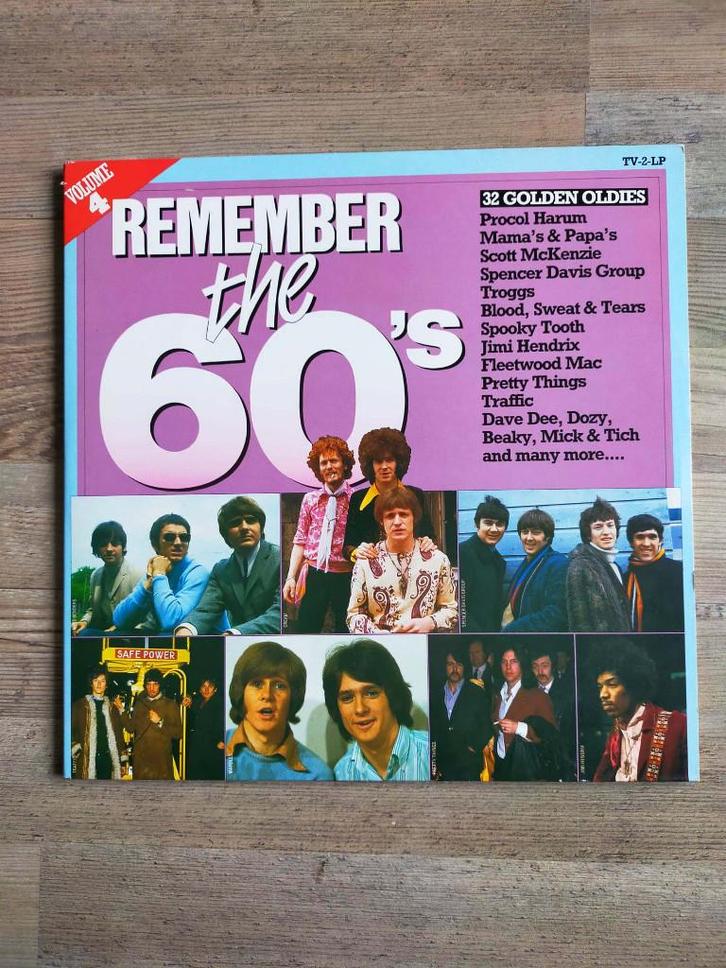 Remember the 60's - Vol. 4 - Dubbel LP, Cd's en Dvd's, Vinyl | Rock, Gebruikt, Poprock, 12 inch, Ophalen of Verzenden