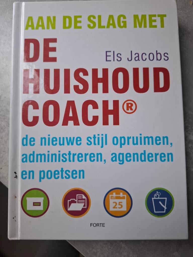 Els Jacobs - Aan de stag met de Huishoudcoach, Boeken, Ophalen of Verzenden, Zo goed als nieuw