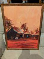 Schilderij uit Ghana, Ophalen, Schilderij, Minder dan 50 cm