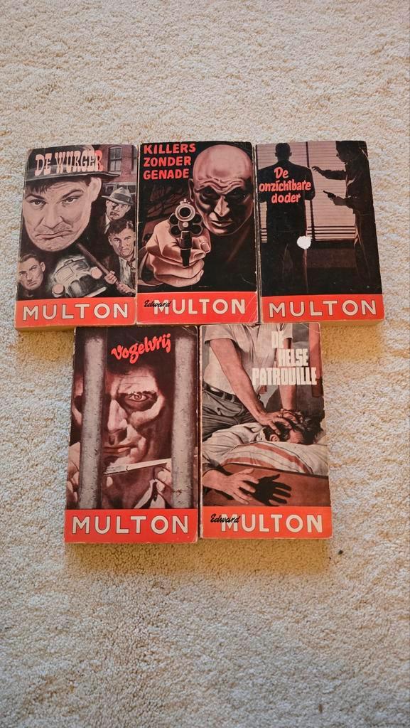 Ed. Multon Giganten Serie - 5 Boeken, Boeken, Detectives, Gelezen, Ophalen of Verzenden