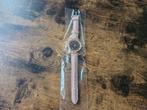Oud roze quartz dames horloge Met sier diamantjes, Onbekend, Nieuw, Ophalen of Verzenden, Onbekend