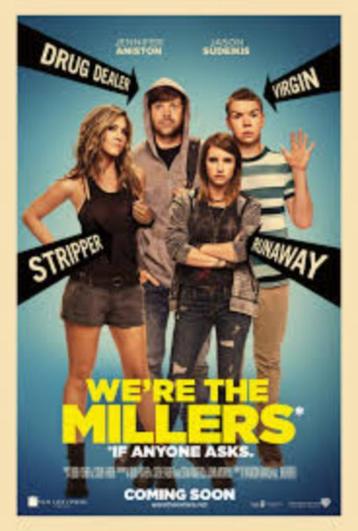 WE ' RE   THE   MILLERS      filmposter. beschikbaar voor biedingen