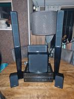 Yamaha Versterker met Surround Set en Subwoofer, Gebruikt, 70 watt of meer, 5.1-systeem, Ophalen