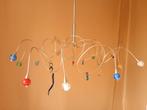 Harco loor design lamp strawberry sweet 12 Murano bolletjes, Ophalen, Zo goed als nieuw, Glas, 75 cm of meer