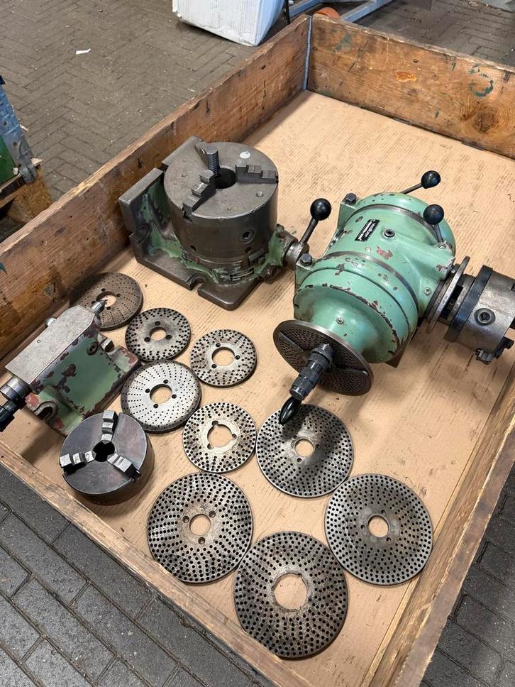WALTER Verdeelapparaat met tegencenter en draaitafel, Doe-het-zelf en Verbouw, Gereedschap | Handgereedschap, Gebruikt, Ophalen