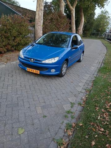 Peugeot 206 1.4 X-line 3D 2005 Blauw beschikbaar voor biedingen