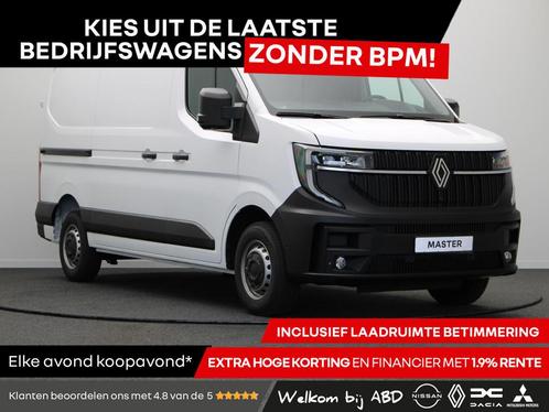 Renault Master T35 2.0 dCi 130pk L2H2 Advance | Laadruimtebe, Auto's, Bestelauto's, Bedrijf, Te koop, ABS, Airbags, Airconditioning