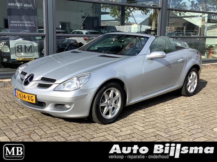Mercedes SLK-klasse 200 K Automaat, leer, nekverwarming, Auto's, Mercedes-Benz, Bedrijf, Te koop, SLK, ABS, Airbags, Airconditioning