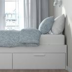 BRIMNES
Bedframe met opberglades, wit, 180x200 cm, Huis en Inrichting, Slaapkamer | Bedden, Verstelbaar, Wit, Tweepersoons, Ophalen of Verzenden