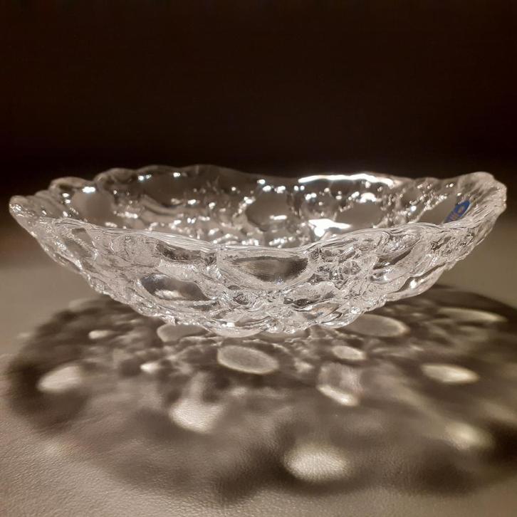 Per Lutken voor Holmegaard. Kristallen schaal MOON., Antiek en Kunst, Antiek | Glas en Kristal, Ophalen of Verzenden